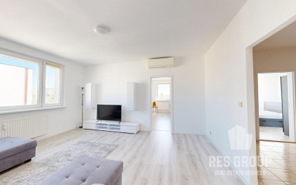 Na predaj, 4 izbový byt s klimatizáciou, Bratislava-Vrakuňa