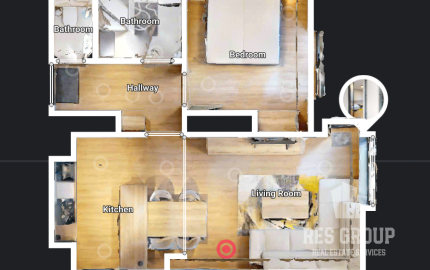 Na prenájom, 2 izbový byt Pinia Martin, RES group