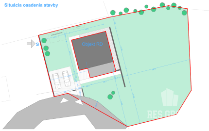 Na predaj, stavebný pozemok so stavebným povolením, RES group