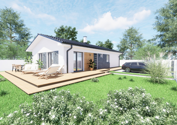 Na predaj, novostavba 4i rodinný dom, Lipová alej - Ladce