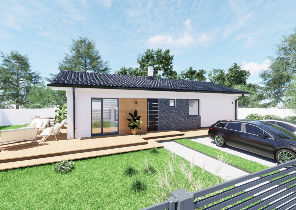 Na predaj, novostavba 4i rodinný dom, Lipová alej - Ladce