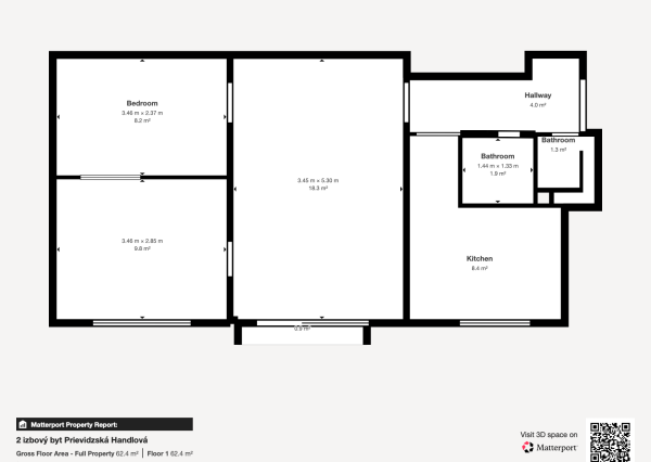 Na predaj, 2 izbový byt, Handlová, RESgroup