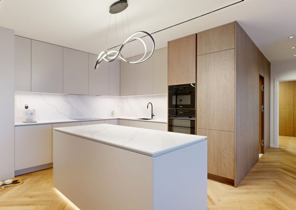 Na predaj, 3-izbový byt 108 m² + 30 m² terasa do parku, Bôrik - Žilina