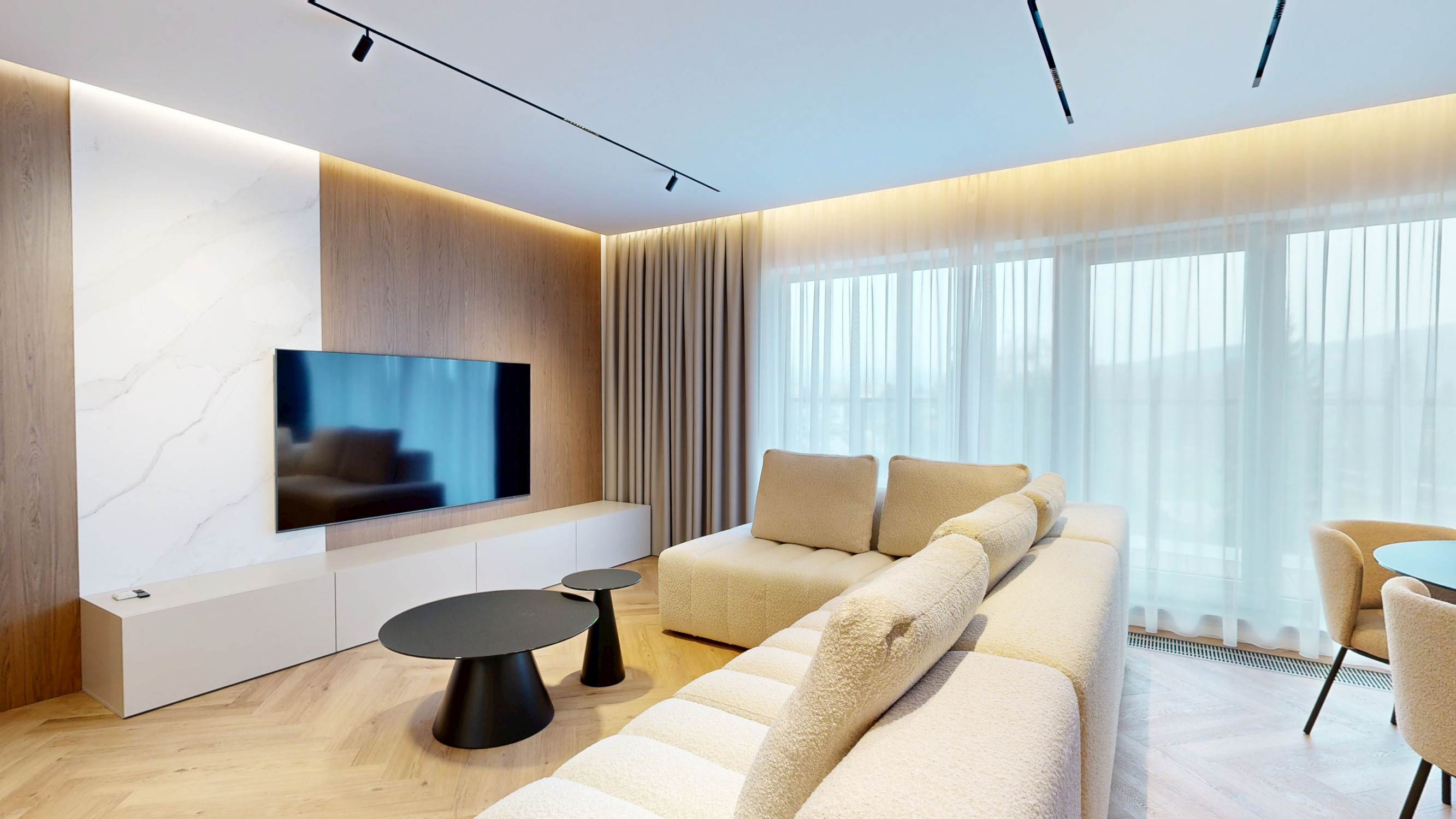Na predaj, 3-izbový byt 108 m² + 30 m² terasa do parku, Bôrik - Žilina